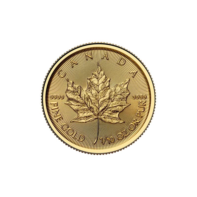 Zlatá mince 1/10 Oz Maple Leaf 2026