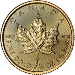 Zlatá mince 1/2 Oz Maple Leaf 2026