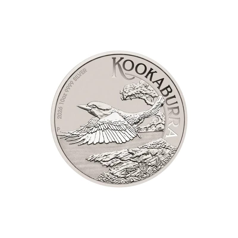 Stříbrná mince 10 Oz Kookaburra 2026