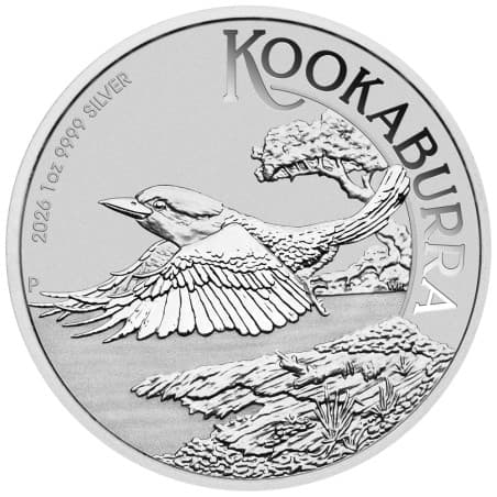 Stříbrná mince 1 Oz Kookaburra 2026