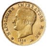 Zlatá mince 40 Lira Itálie Napoleon I 1814