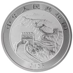Stříbrná mince 1 Oz China Dragon 2025