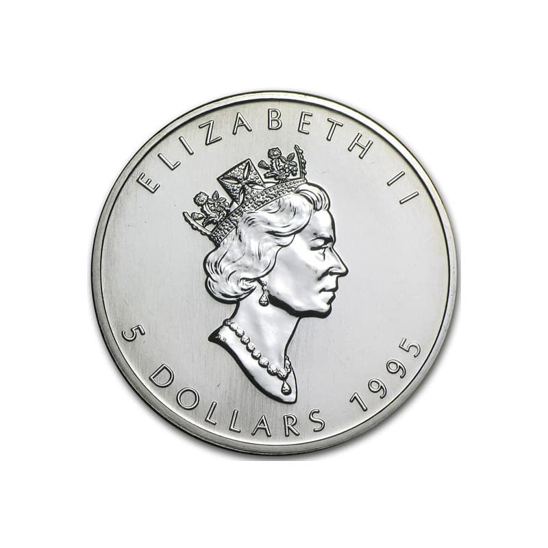 Stříbrná mince 1 Oz Maple Leaf 1995
