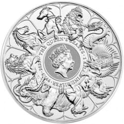 Stříbrná mince 1 Kg The Queens Beasts Completer 2021