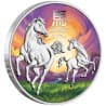 Stříbrná mince 1 Oz Lunar Series III Year of the Horse 2026 Kolorováno (v kartě)