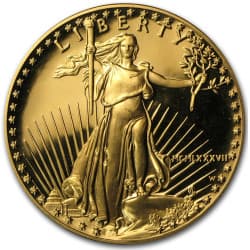 Zlatá mince 1 Oz American Eagle 1987 Proof