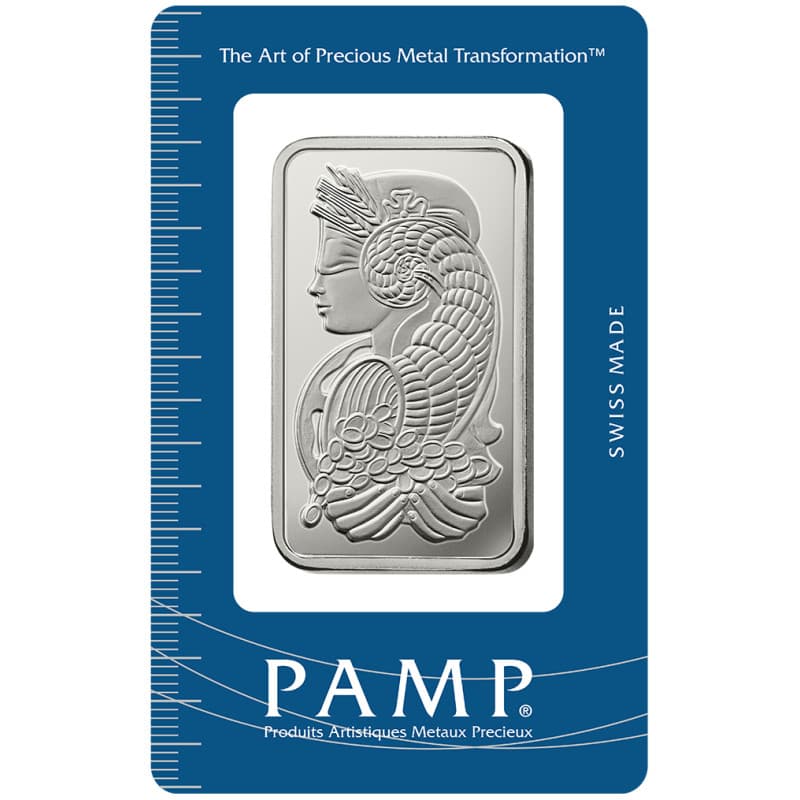 Stříbrný slitek 1 Oz PAMP Lady Fortuna