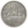 Stříbrná mince 1 Dollar Canada Voyageur 1953–1966 Elizabeth II