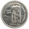 Stříbrná mince 1 Dollar Canada British Columbia 1958