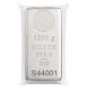 Stříbrný slitek 1 Kg Nadir Metals Rafineri