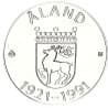 Stříbrná mince 100 Markkaa Aland - 1991 Proof