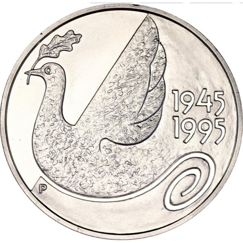 Stříbrná mince 100 Markkaa United Nations - 1995 Proof