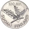 Stříbrná mince 100 Markkaa United Nations - 1995 Proof