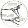 Stříbrná mince 100 Markkaa Paavo Nurmi - 1997 Proof