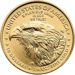 Zlatá mince 1/4 Oz American Eagle 2026