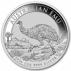 Stříbrná mince 1 Oz Australian Emu 2026