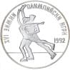 Stříbrná mince 25 Leva 16th Winter Olympic Games - 1989 Proof