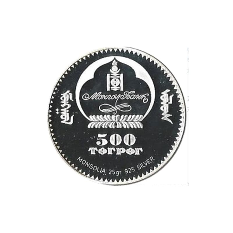 Stříbrná mince 500 Tögrög Winter Olympics 2006 - 2006 Proof