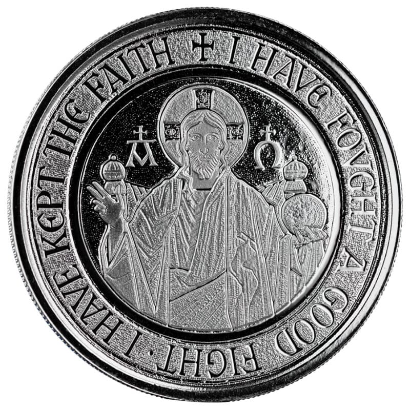 Stříbrná mince 1/2 Oz Alfa a Omega 2021