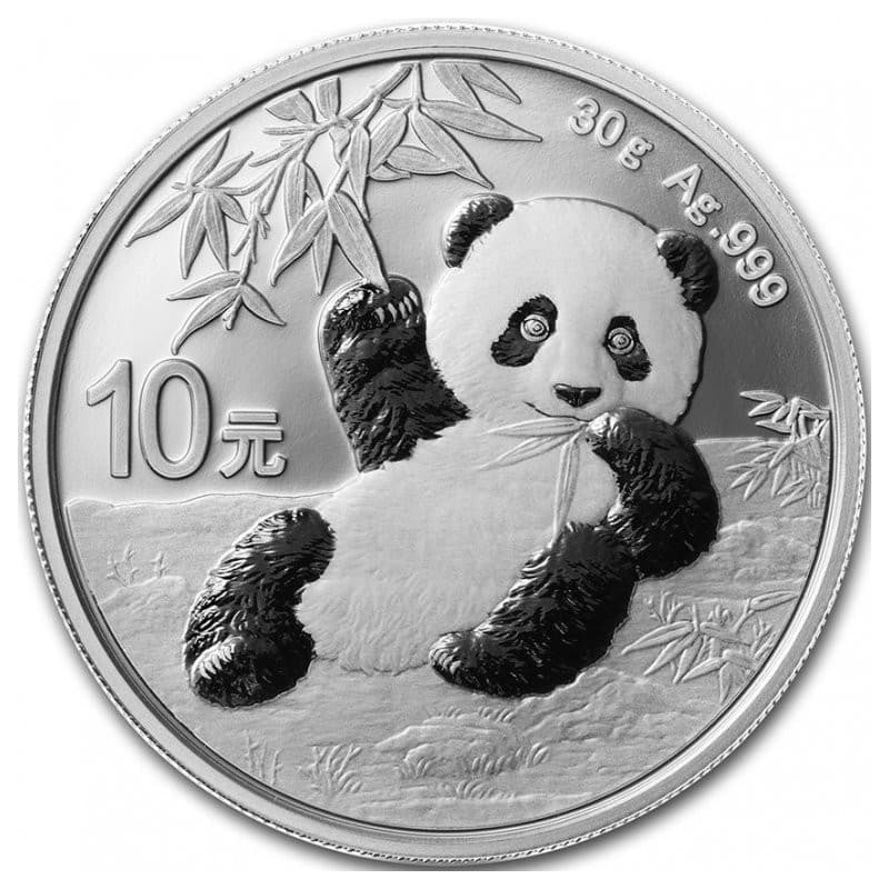 Stříbrná mince 30 g China Panda 2020