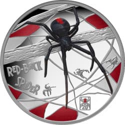 Stříbrná mince 1 Oz Red Back Spider 20. výročí 2026