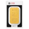 Zlatý slitek 100 g Argor Heraeus UBS