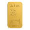 Zlatý slitek 100 g Argor Heraeus UBS
