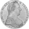 Stříbrný Levantský Tolar 28 g Marie Terezie 1780 Novoražba