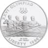 Stříbrná mince 1 Dollar Atlanta Olympics - Rowing - 1996