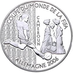 Stříbrná mince 1000 Francs 2006 FIFA World Cup - 2004 Proof