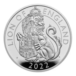Stříbrná mince 1 Oz The Tudor Beasts Lion of England 2022 Proof
