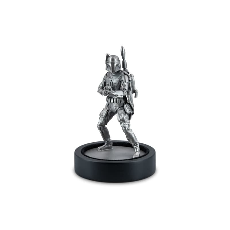 Stříbrná miniatura 150 g Boba Fett 2021