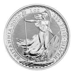 Stříbrná mince 1 Oz Britannia 2023 Elizabeth