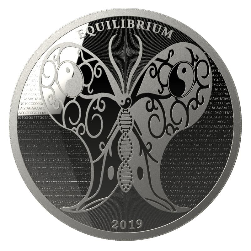 Stříbrná mince 1 Oz Equilibrium 2019