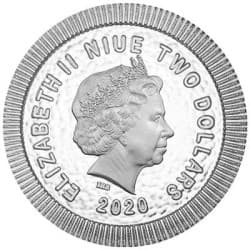 Stříbrná mince 1 Oz Sova z Athén 2020