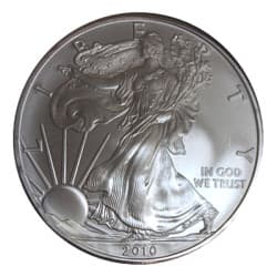 Stříbrná mince 1 Oz American Eagle 2010