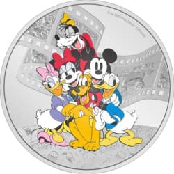 Stříbrná mince 3 Oz Disney Mickey a přátelé Senzační šestka 2023