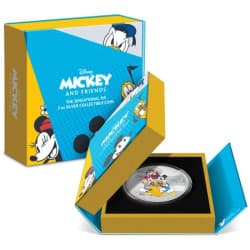 Stříbrná mince 3 Oz Disney Mickey a přátelé Senzační šestka 2023