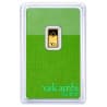 Zlatý slitek 1 g Valcambi green gold
