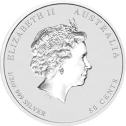 Stříbrná mince 1/2 Oz Lunar Series II Year of the Rooster 2017