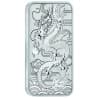 Stříbrná mince ve tvaru slitku 1 Oz Rectangular Dragon 2018