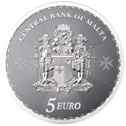 Stříbrná mince 1 Oz Maltese cross 2024 (Maltézský Kříž)