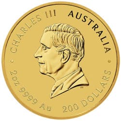 Zlatá mince 2 Oz Lunar Series III Year of the Snake 2025