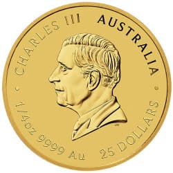 Zlatá mince 1/4 Oz Lunar Series III Year of the Snake 2025
