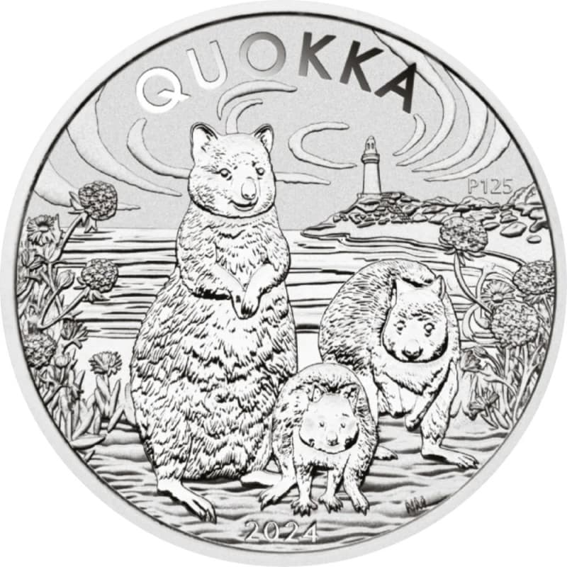 Stříbrná mince 1 Oz Australian Quokka 2024