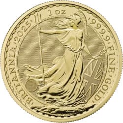 Zlatá mince 1 Oz Britannia 2025