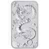 Stříbrná mince ve tvaru slitku 1 Oz Rectangular Dragon 2019