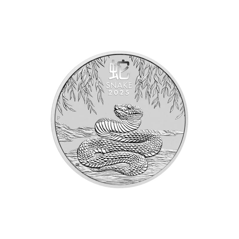 Stříbrná mince 1 Kg Lunar Series III Year of the Snake 2025