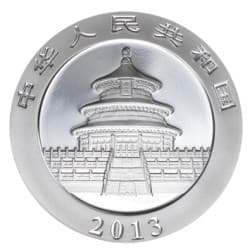 Stříbrná mince 1 Oz China Panda 2013