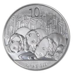 Stříbrná mince 1 Oz China Panda 2013